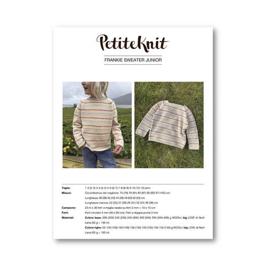 PATTERN - FRANKIE SWEATER JUNIOR