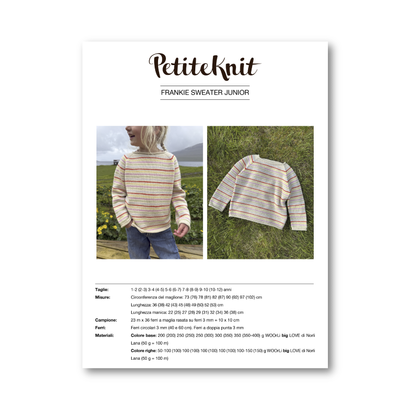 PATTERN - FRANKIE SWEATER JUNIOR