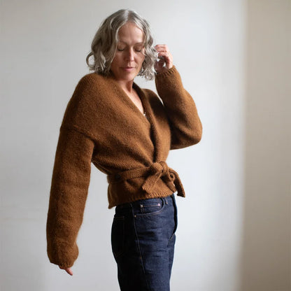 FOLD WRAP di ANNE VENTZEL - midiWOOrLi & SILKY MOHAIR