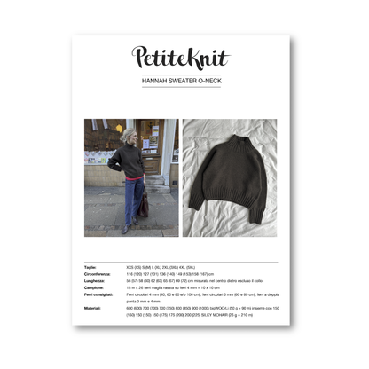 HANNAH SWEATER O-NECK - bigWOOrLi & SILKY MOHAIR