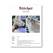 Load image into Gallery viewer, HONEY CLUTCH - littleWOOrLi &amp; SILKY MOHAIR
