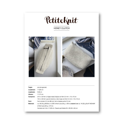 HONEY CLUTCH - WOOrLi in LOVE & SILKY MOHAIR