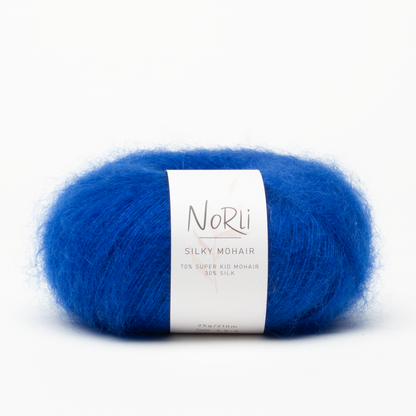 SILKY MOHAIR - ELECTRIC BLUE