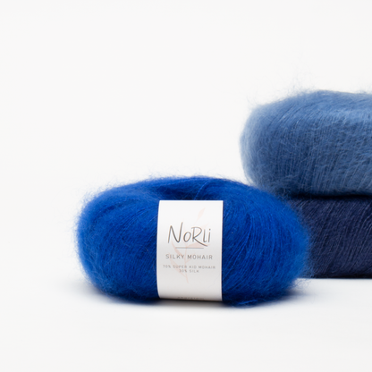 SILKY MOHAIR - ELECTRIC BLUE