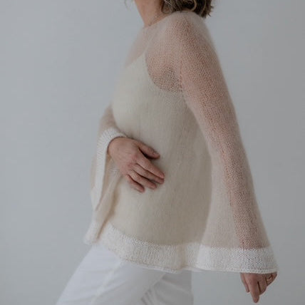 MIA di KNITTING SCIURA - SILKY MOHAIR & midiCOTTON