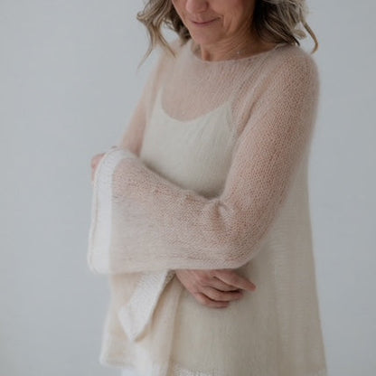 MIA di KNITTING SCIURA - SILKY MOHAIR & midiCOTTON