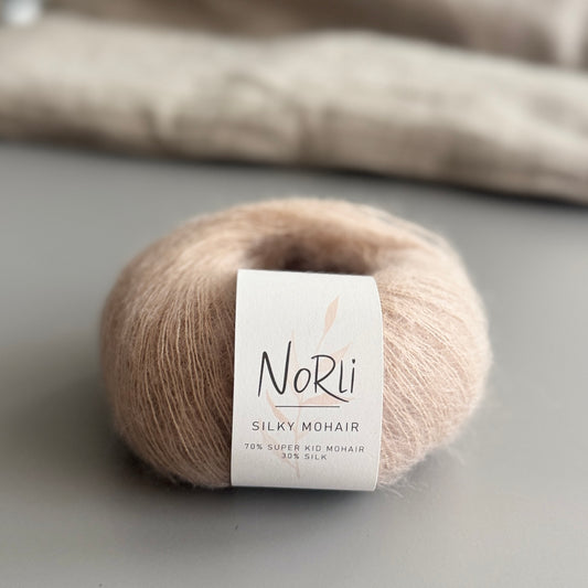 SILKY MOHAIR - ALMOND