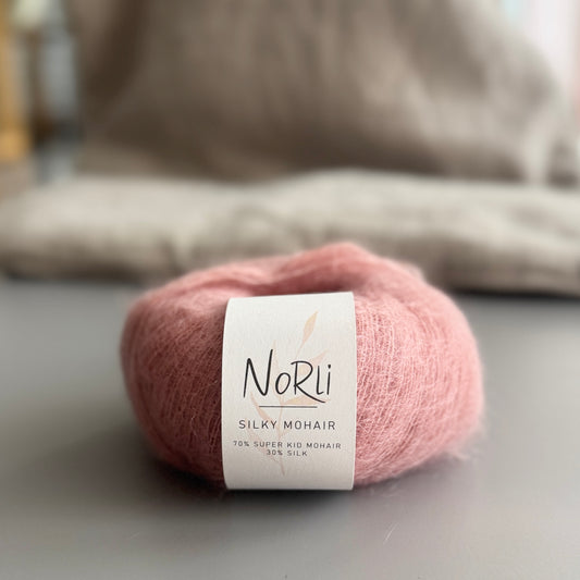 SILKY MOHAIR - DARK ROSE GOLD