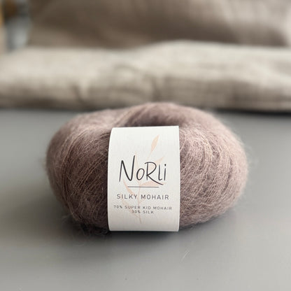 SILKY MOHAIR - CLAY