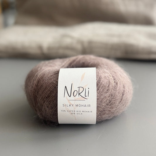 SILKY MOHAIR - CLAY