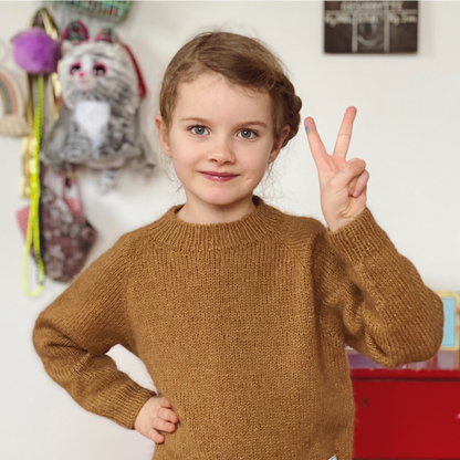 NO FRILLS SWEATER JUNIOR - WOOrLi in LOVE & FLUFFY CASHMERE