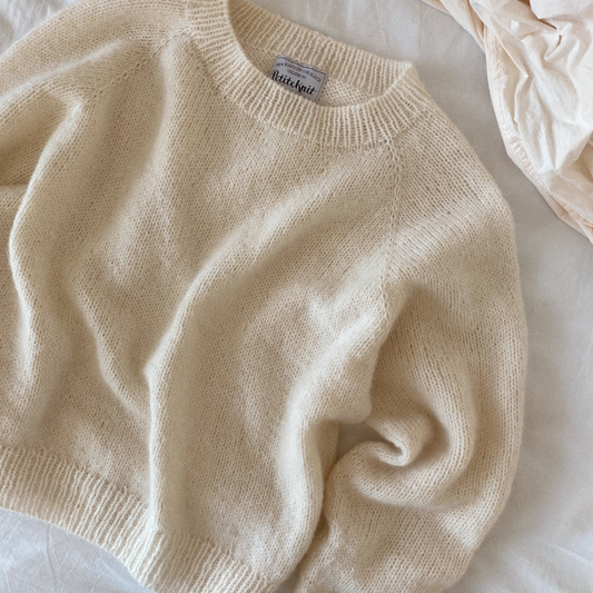 NO FRILLS SWEATER - WOOrLi in LOVE & FLUFFY CASHMERE