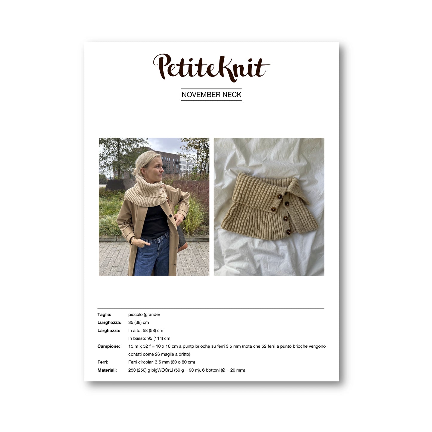 PATTERN - NOVEMBER NECK