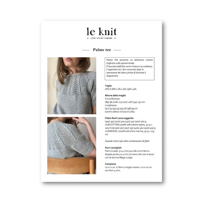 PATTERN - PALME TEE
