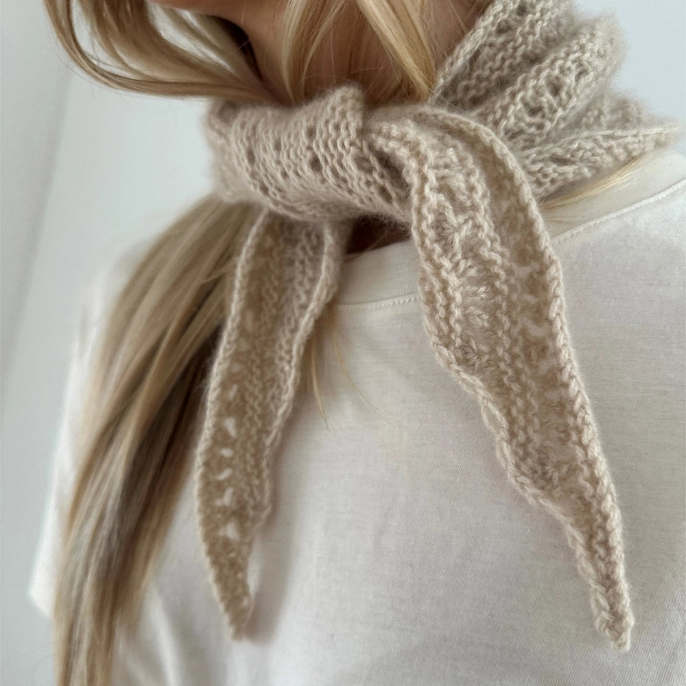 PEACOCK SCARF - WOOrLi in LOVE & SILKY MOHAIR