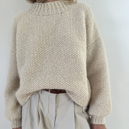 PERLE SWEATER - midiWOOrLi & SILKY MOHAIR