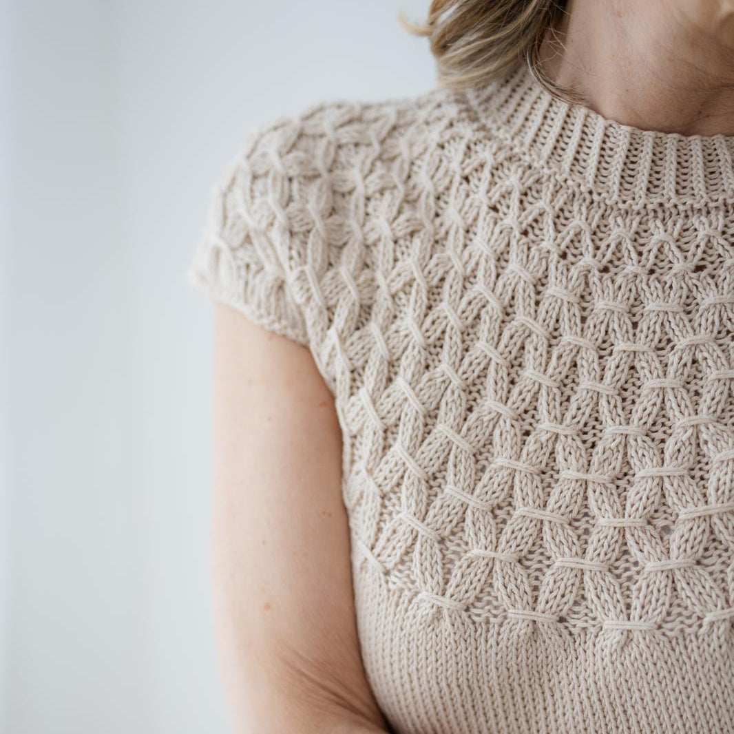 SMOKE, LA MAGLIETTA di KNITTING SCIURA - littleCOTTON & FLUFFY CASHMERE