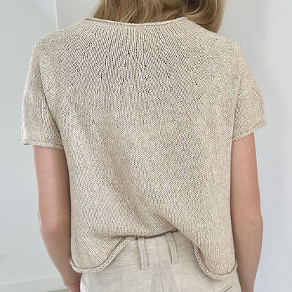 PLAIN YOKE TEE 20 - midiCOTTON