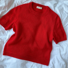 Load image into Gallery viewer, POPPY TEE - WOOrLi in LOVE &amp; FLUFFY CASHMERE
