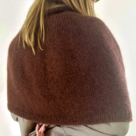 PLAIN YOKE PONCHO - bigWOOrLi