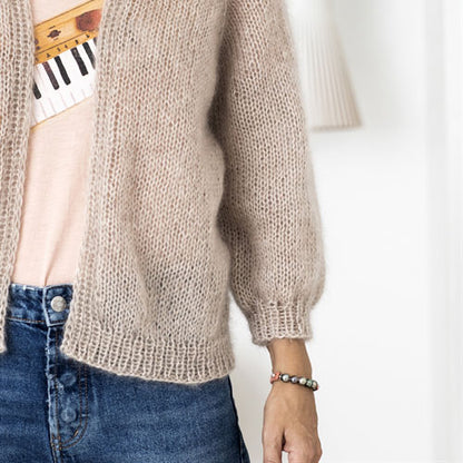 THE CARDIGAN - SILKY MOHAIR