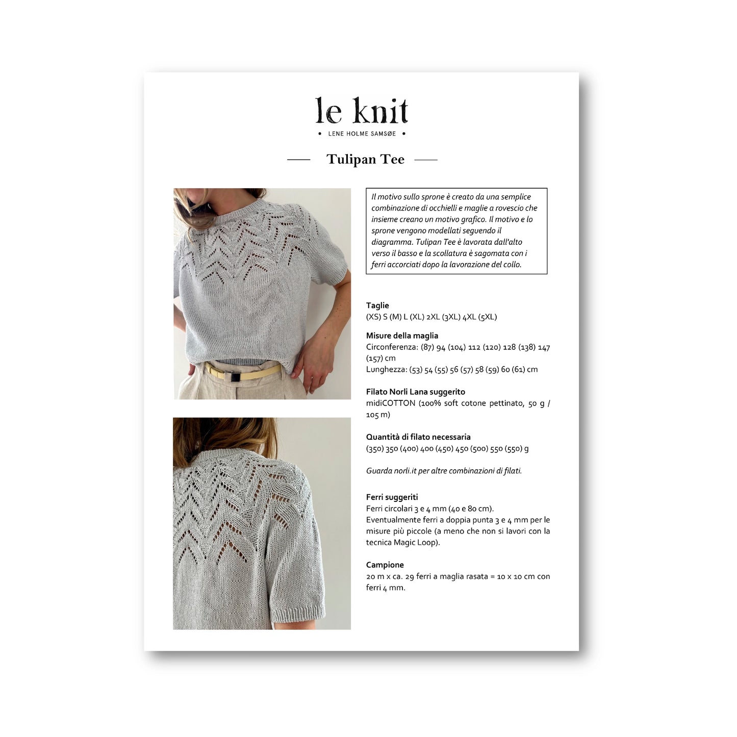 TULIPAN TEE - littleCOTTON & FLUFFY CASHMERE