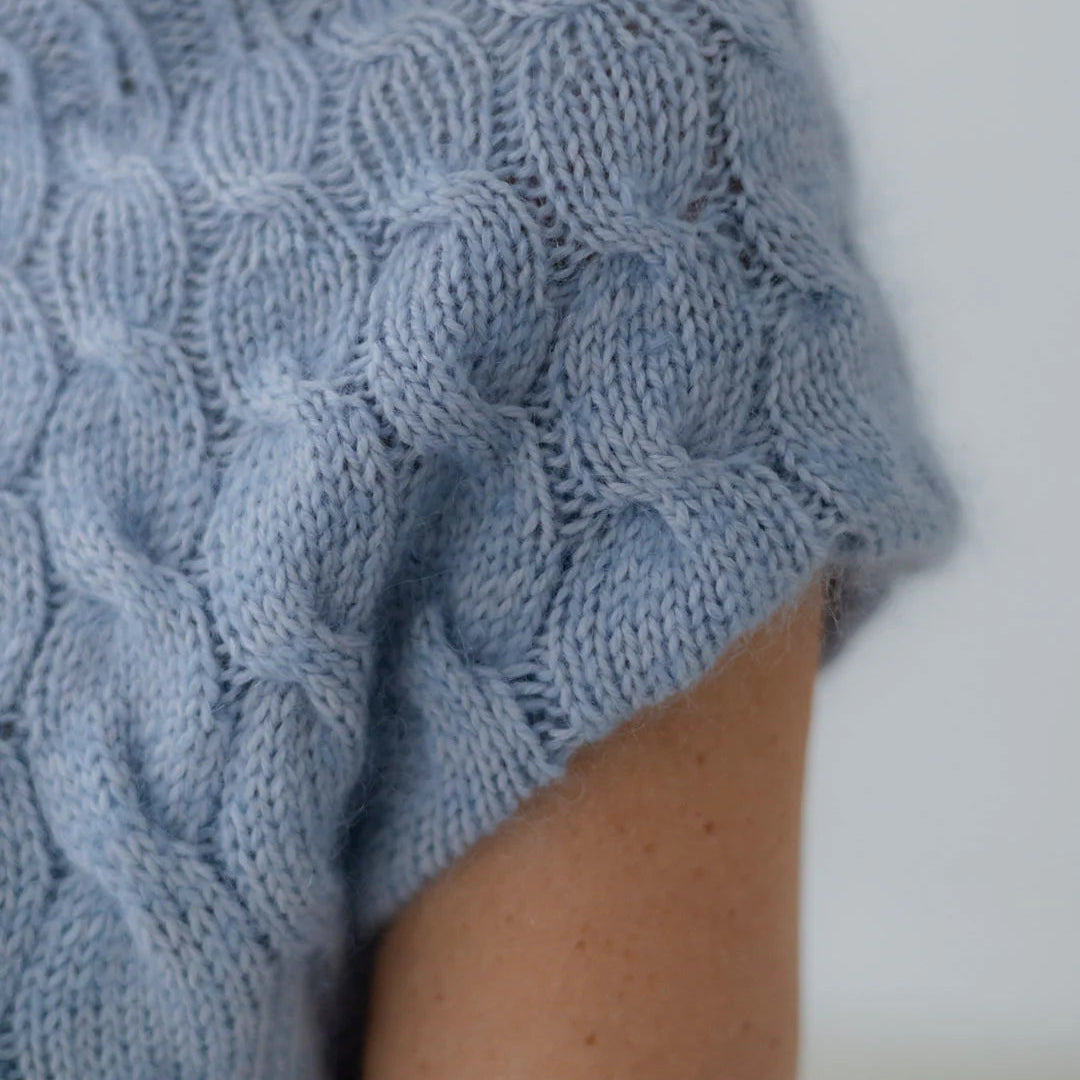 MEGGY di KNITTING SCIURA - WOOrLi in LOVE & SILKY MOHAIR