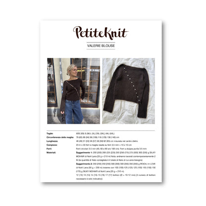 VALERIE BLOUSE - WOOrLi in LOVE & SILKY MOHAIR