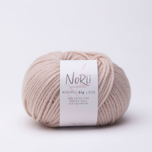 WOOrLi big LOVE - ALMOND