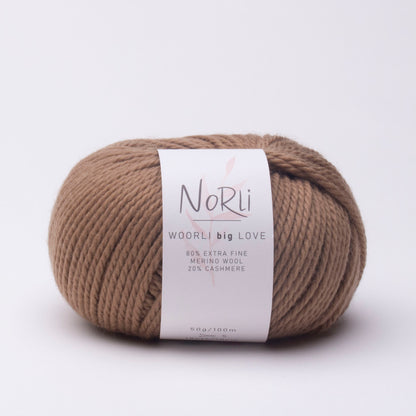 WOOrLi big LOVE - BROWN SUGAR