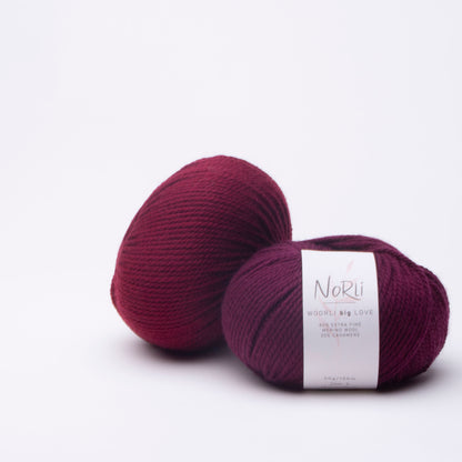 WOOrLi big LOVE - DARK PLUM