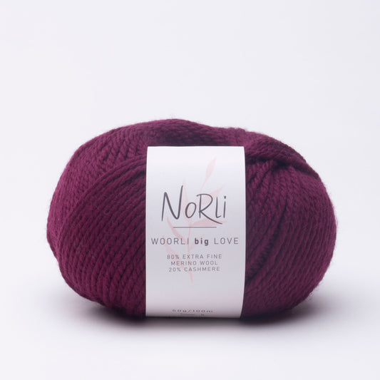 WOOrLi big LOVE - DARK PLUM