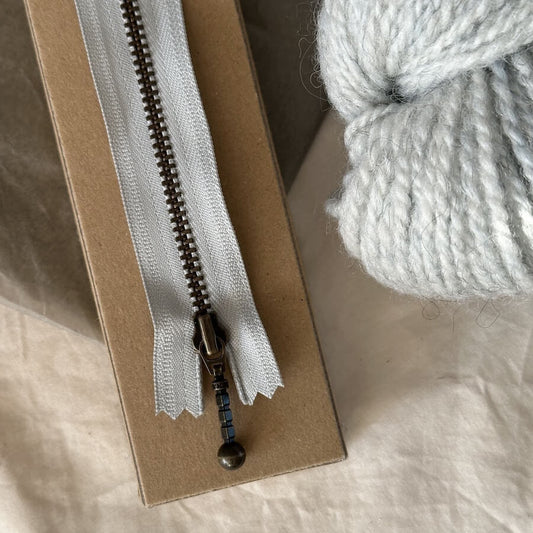 ZIPPER 17 cm - HAVSKUM by PetiteKnit