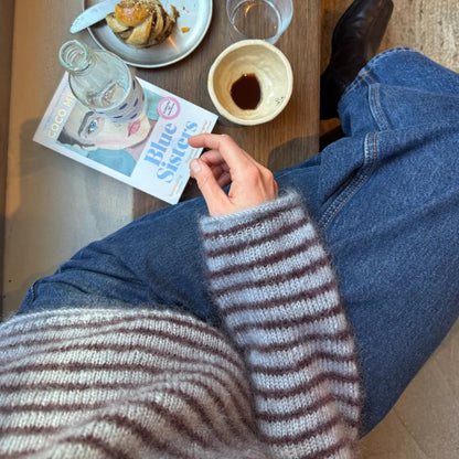 FRANKIE BLOUSE - SILKY MOHAIR