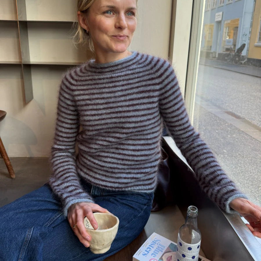 FRANKIE BLOUSE - SILKY MOHAIR