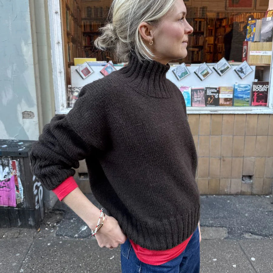 HANNAH SWEATER O-NECK - bigWOOrLi & SILKY MOHAIR