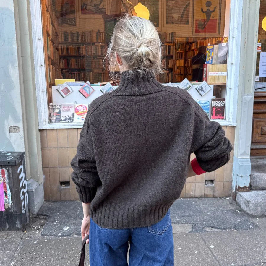 HANNAH SWEATER O-NECK - bigWOOrLi & SILKY MOHAIR