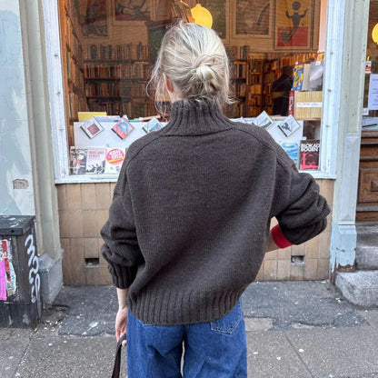 HANNAH SWEATER O-NECK - bigWOOrLi & SILKY MOHAIR