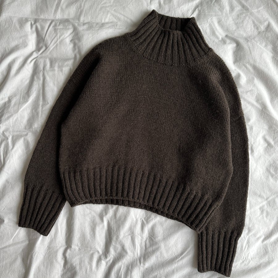 HANNAH SWEATER O-NECK - bigWOOrLi & SILKY MOHAIR