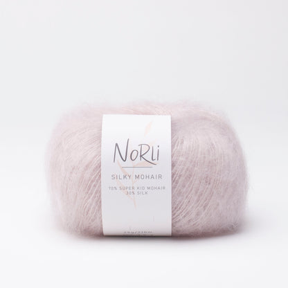 SILKY MOHAIR - WINTER ROSE