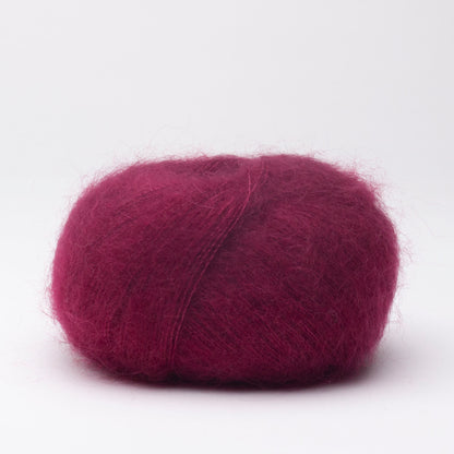 SILKY MOHAIR - PLUM