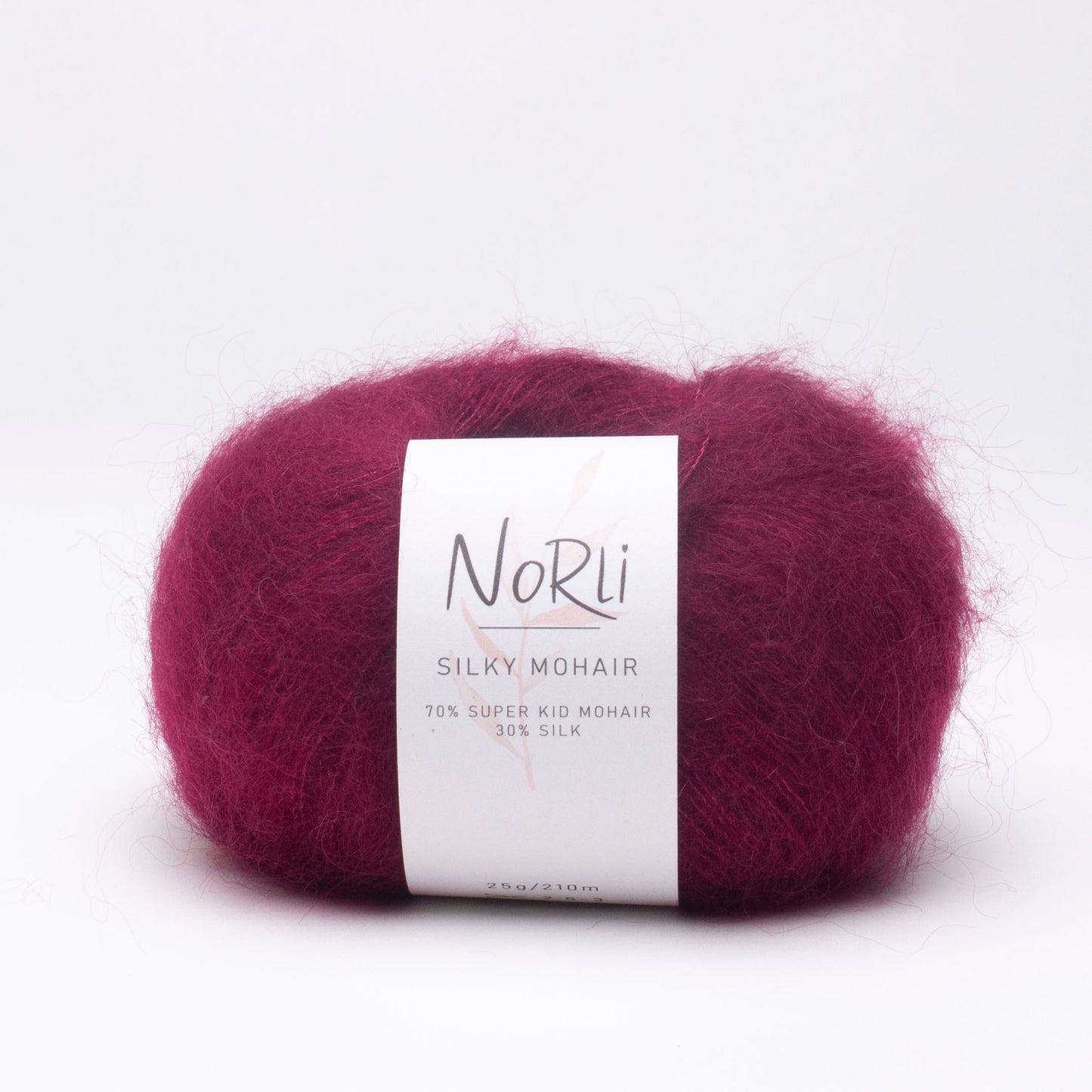 SILKY MOHAIR - PLUM