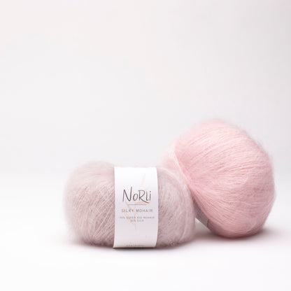 SILKY MOHAIR - WINTER ROSE