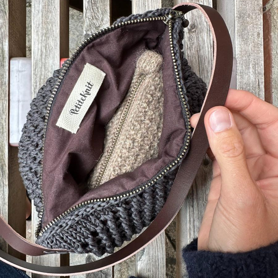 "LINING FOR ROUND BOTTOM BAG - 48 CM" by PetiteKnit
