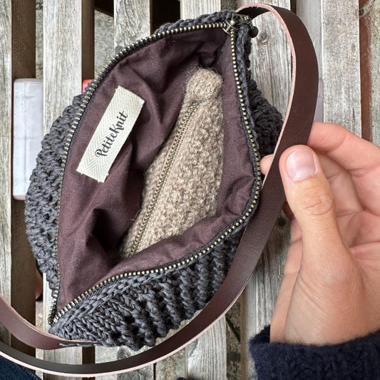 "LINING FOR ROUND BOTTOM BAG - 48 CM" by PetiteKnit
