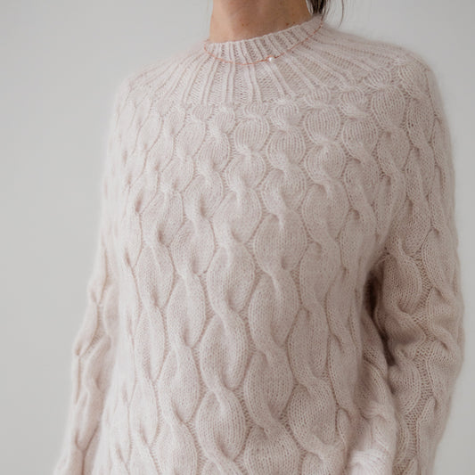 ANNA di KNITTING SCIURA - WOOrLi in LOVE & SILKY MOHAIR