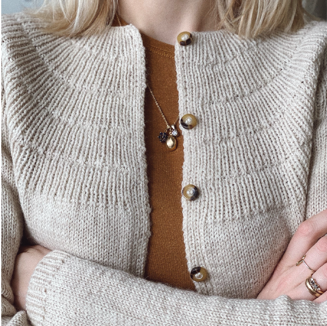 ANKER'S CARDIGAN MY SIZE - littleCOTTON