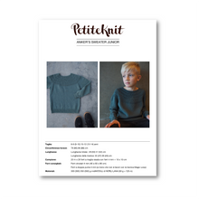 Carica l&#39;immagine nel visualizzatore di Gallery, ANKER&#39;S SWEATER JUNIOR - midiWOOrLi
