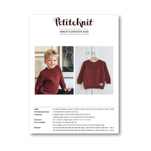 Indlæs billede til gallerivisning ANKER&#39;S SWEATER BØRN- midiCOTTON
