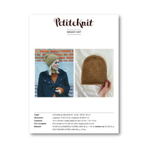 Load image into Gallery viewer, BAGGY HAT - littleWOOrLi &amp; SILKY MOHAIR
